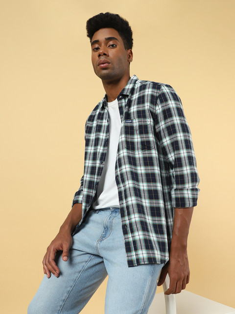 Wrangler Men Checkered Casual Multicolor Shirt Buy Wrangler Men