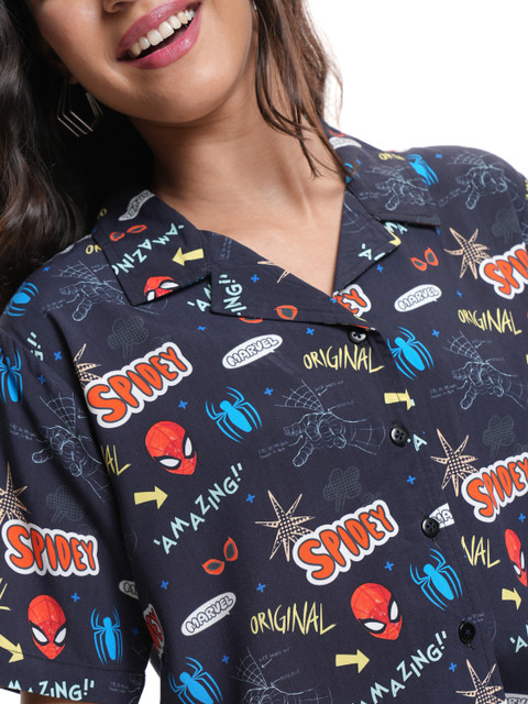 Tokyo Talkies Women Printed Casual Multicolor Shirt - Buy Tokyo