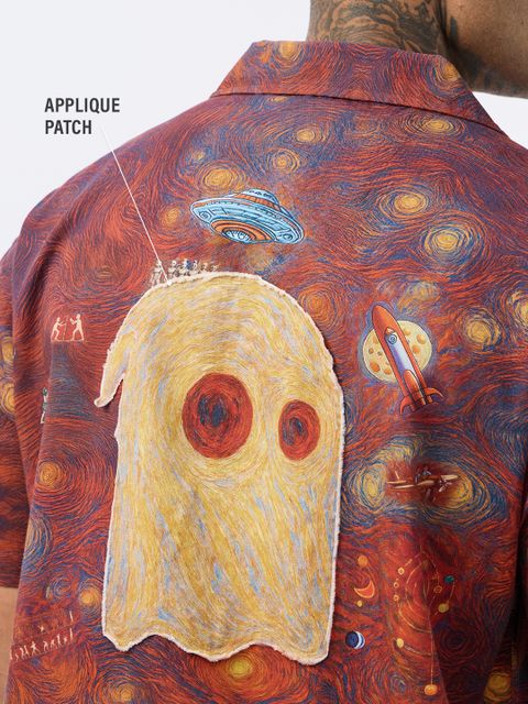 The Souled Store Men Oversized Graphic Print Casual Shirt - Image 5