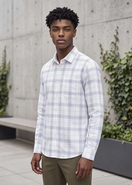 KILLER Men Slim Fit Checkered Casual Shirt - Image 8
