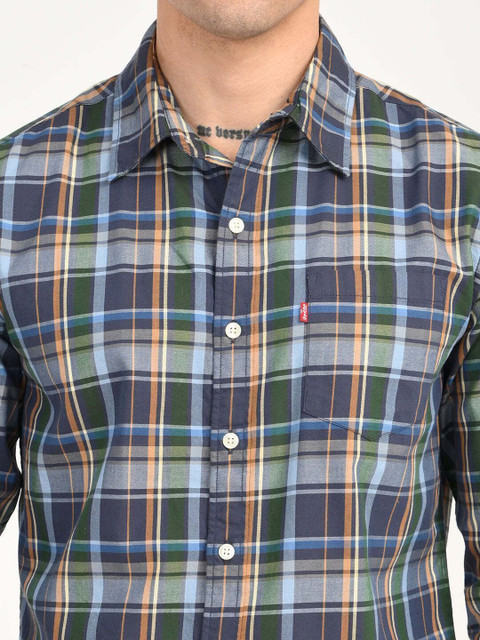 LEVI'S Men Checkered Casual Multicolor Shirt - Buy LEVI'S Men