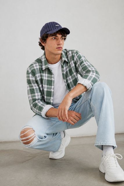 RODEIZ Men Slim Fit Checkered Casual Shirt - Image 8