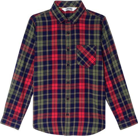 CANTABIL Boys Checkered Casual Multicolor Shirt Buy CANTABIL