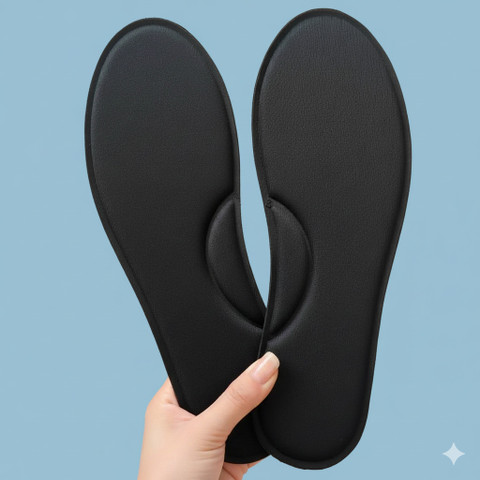 Digchika Pack-2 S-10 Insole for Shoes Men Shoe Sole Insoles Memory Foam  Pads Inner Form Arch Sports, Regular, Orthotic Shoe Insole