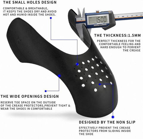 Purist Corporation CREASE PROTECTOR Silicone Toe Regular Shoe Insole