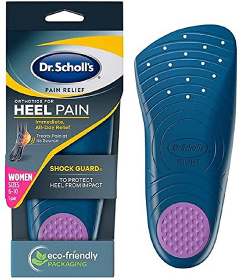 Scholl's Heel Pain Relief Orthotics, Women's Size (5-12) -1