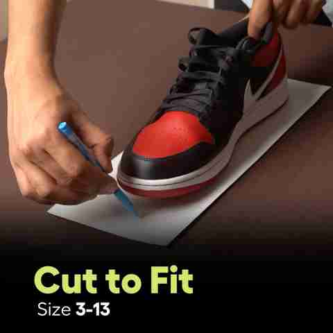 Helios SOLE SHIELD {CUT TO FIT SIZE 3-13} Silicone Full Length