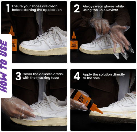 how to clean air force 1 yellowing