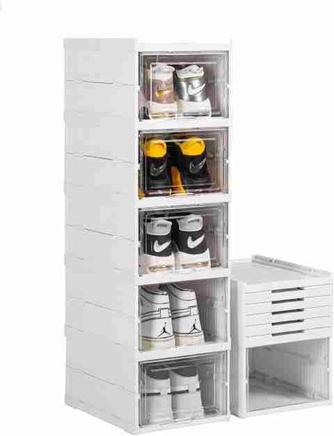 Storage Organizer Amazon Plastic Shoe Rack Sasimo Door 10 Shelf Plastic Metal Plastic Collapsible Shoe Stand Price  In India Buy Sasimo Door 10 Shelf Plastic Metal Plastic Collapsible Shoe  Stand Online At