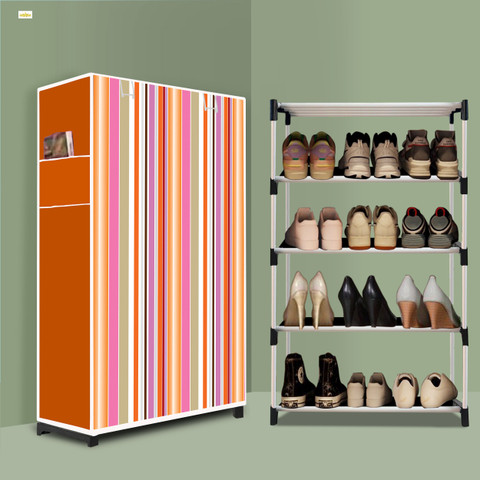 Lyzoo Tier Foldable Shoe Rack – Space Saver, Universal for Entry