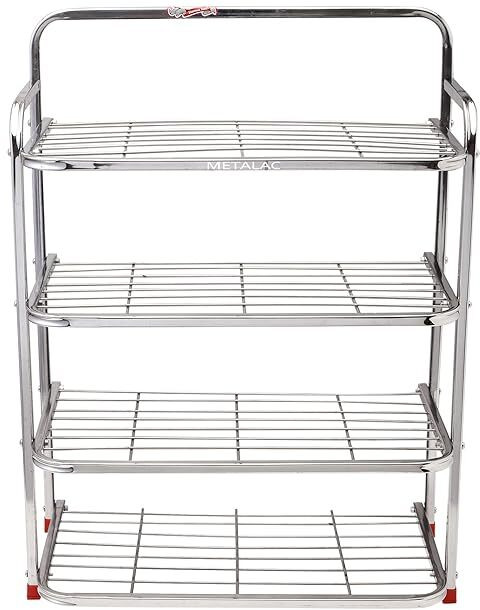 shoe shelves amazon shoe rack steel