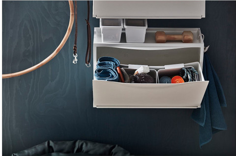 IKEA 2脚目 IKEA Shoe cabinet/storage, white, Pack of 2 Plastic Shoe Rack
