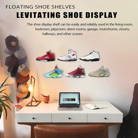 Parikshit Sublimation Acrylic Wall Mount Shoe Display Holder Stand