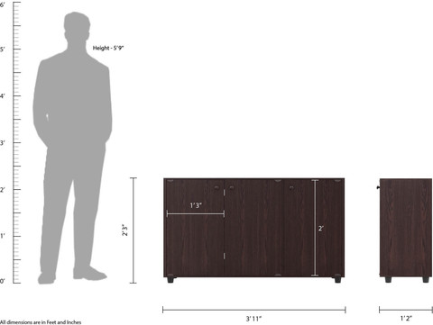 Home Full Oscar 3 door Engineered Wood Shoe Rack Price in India