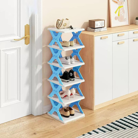 GETHIGHKP Layer Shoes Stand, Plastic Adjustable Shoe Rack, Folding Shoe  Rack Plastic Shoe Stand