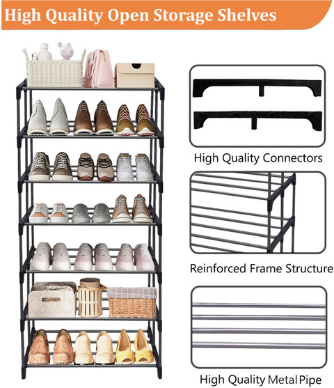 GlowSilk 7l_bookshelf_plastic Metal Collapsible Shoe Stand Price