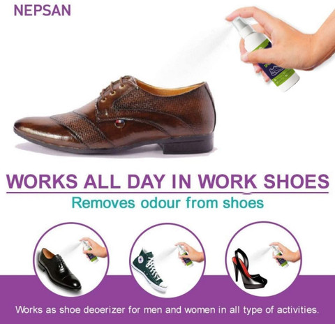 NEPSAN Shoe odour Spray Shoe Deodorizer Smell Remover Spray