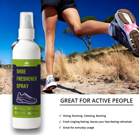 NEPSAN Shoe odour Spray Shoe Deodorizer Smell Remover Spray