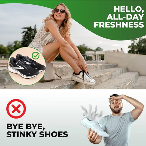 NEPSAN Shoe odour Spray Shoe Deodorizer Smell Remover Spray