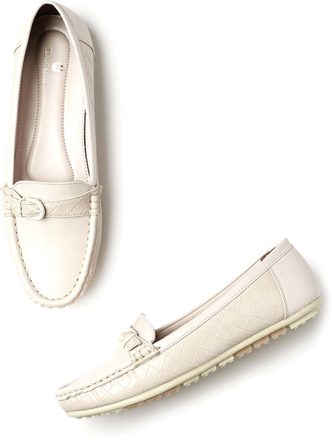 Marc Loire Marc Loire Women Cream Casual Shoes Loafers For Men
