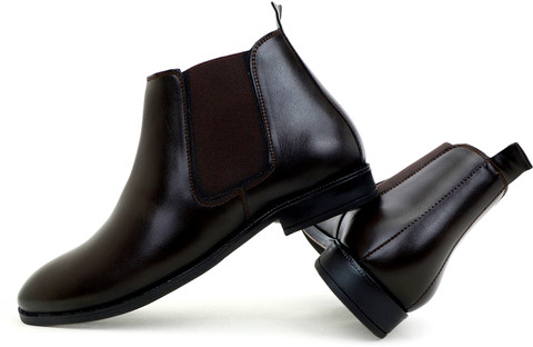 Zixer Chelsea Slip-On Formal Boots/Trendy Premium Stylish Chalsi
