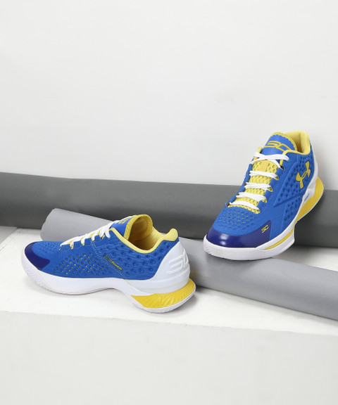 UNDER ARMOUR UA CURRY 1.0 Basketball Shoes For Men - Buy WHITE