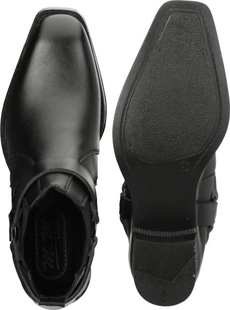 メル97562 Retro King Chelsea boots for Men Full Grain Leather Genuine