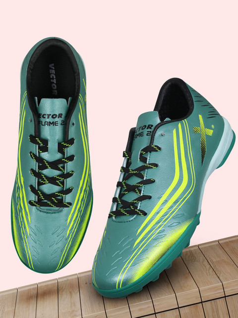 VECTOR X Flame Synthetic Upper Rubber sole Material Indoor Futsal  Football Shoes For Men