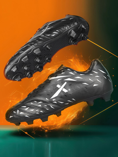 VECTOR X Kick X Soccer Studs Synthetic Leather Upper with PVC Sole