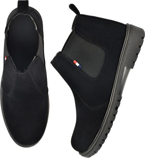 Next Fashion Synthetic Leather Walking Outdoor Slip On Chelsea Boots Boots For Men (Black , 6) - Image 6
