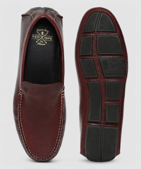 Horsebit Loafers Myntra Loafers For Men Red Tape Loafer Shoes