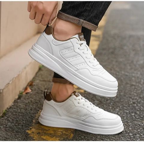 STRANGER BROTHERS White & Black Sneaker for Men - Image 7