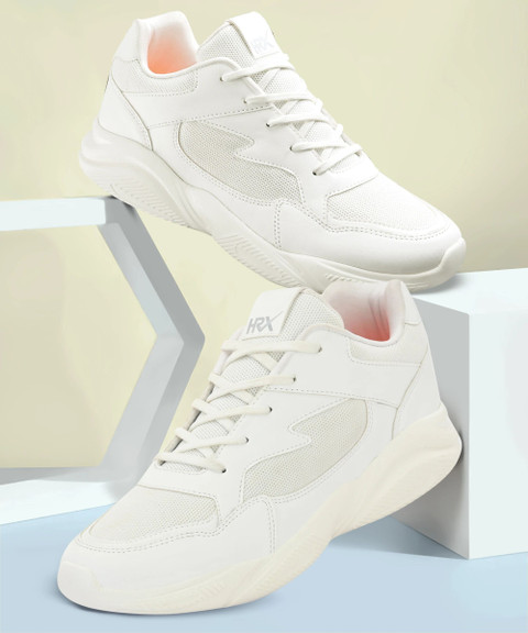 Hrithik Roshan Chunky White Gym Shoes HRX By Hrithik Roshan HX-001