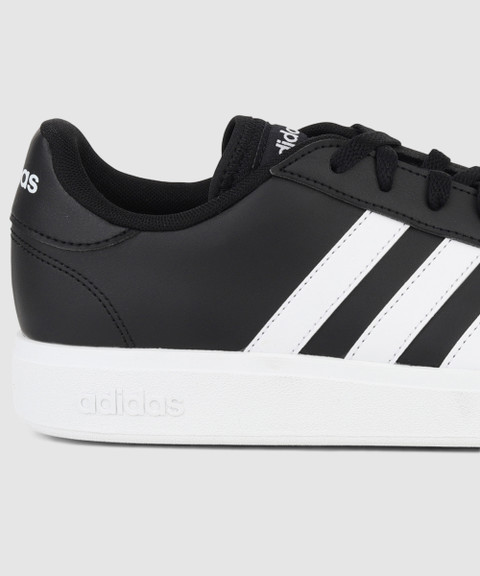 Adidas Grand Court Black Adidas Grand Court Cloudfoam Shoe In