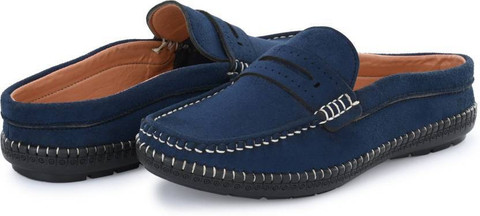 Men's Avenue Stylish Half Shoes For Men Loafers For Men(Blue) Loafers For  Men