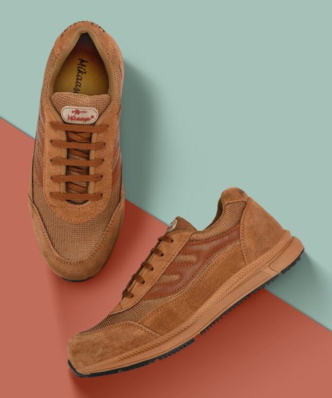 Mikaasa Military Joggers Running Leather shoes Casuals For Men