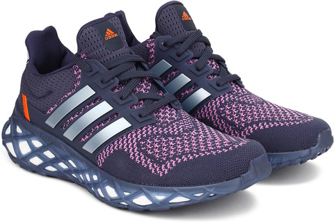 Running Shoes Adidas Ultra 4d Black Purple ADIDAS Ultraboost Web