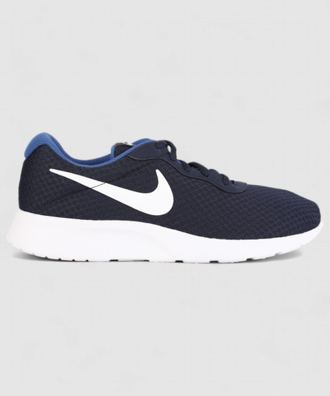 nike tanjun navy white