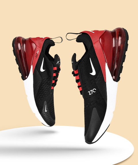 nike air max 270 white and university red