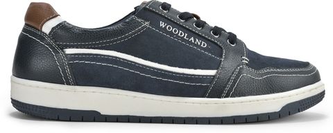 WOODLAND Casual Daily Wear Lightweight Breathable Comfortable Sneakers For Men (Navy , 8) - Image 8