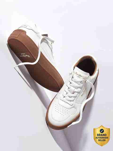 Pepe Jeans Sneakers For Men (White , 11) - Image 2