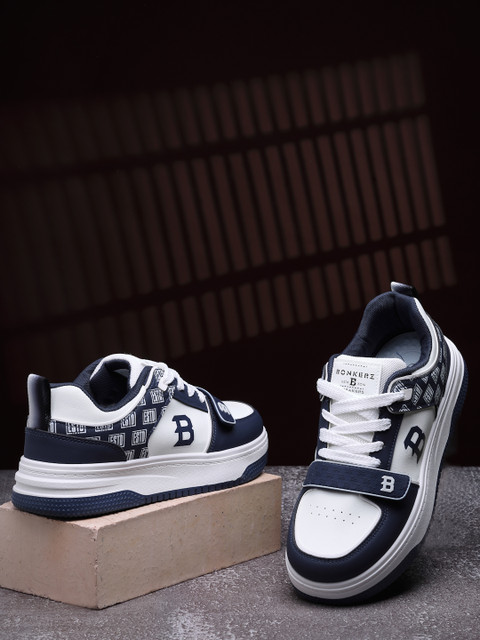 BONKERZ Lifestyle Sneaker Shoes for Men Elegantly Rounded Front,  Cushioned Insole Sneakers For Men