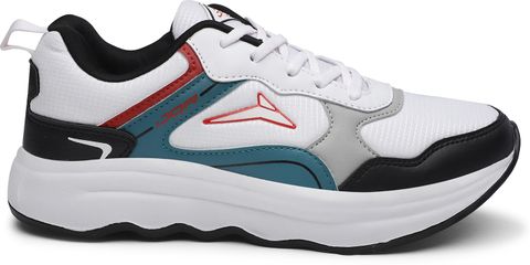 JQR KINETIX Running Shoes for Men (White, UK 7) - Image 6