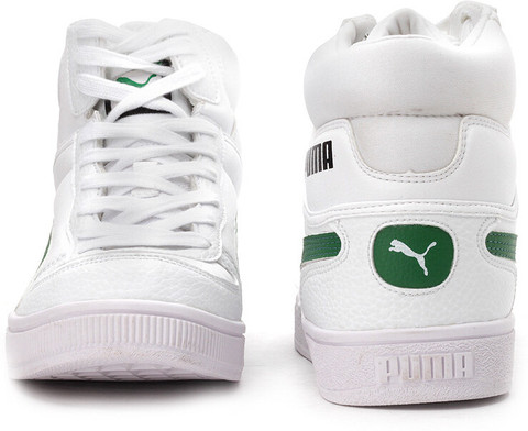 PUMA Contest Mid High Ankle Sneakers For Men Buy White, Amazon