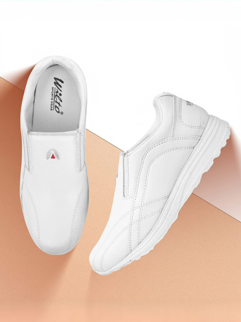 asian Desire White School Shoes,Running Shoes,Walking Shoes,Formal Shoes  Walking Shoes For Men