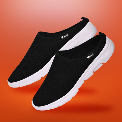 Nike White Slip On Sneakers No Back TPENT Comfortable Summer Crop