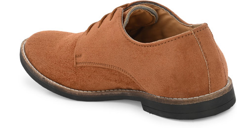 Hirel's Premium Suede Derby Smart Casual Shoes|Office|Daily Wear