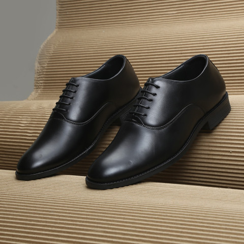 Field Care Genuine Leather Oxford Formal Comfort Uniform Police Dress  School Shoes Party Wear For Men