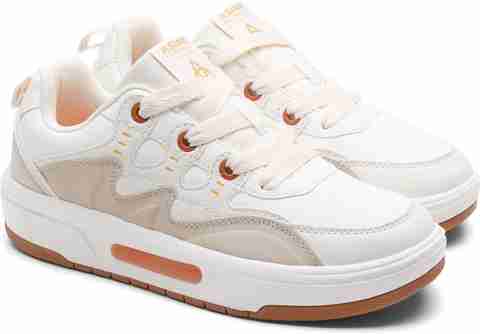 Asian Mojo-05 Sneakers for Men (Beige, UK 8) - Image 5