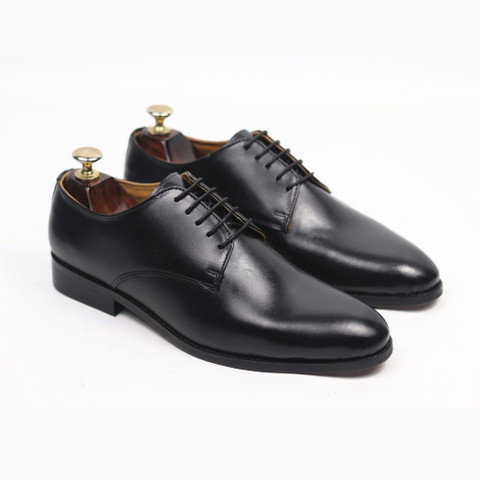 flipkart shoes black leather